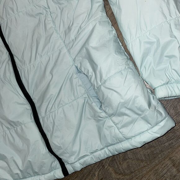 Free Country Women’s Lightweight Zip up Jacket Aqua Blue Fleece Lined Size XL - Picture 6 of 9